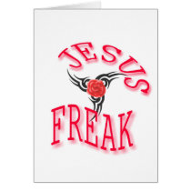 Jesus Freak-001 Greeting Cards