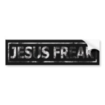 Jesus Freak bumper stickers by ChristianBumper Jesus Freak bumper stickers