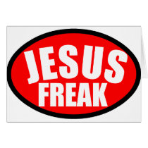 Jesus Freak cards by Parable Jesus Freak cards