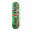 Jesus Freak Green skateboards