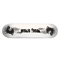 Jesus Freak Lion and Lamb Skateboard