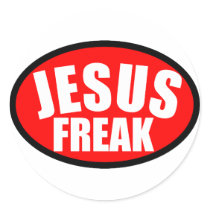 Jesus Freak stickers by Parable Jesus Freak stickers