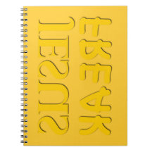 Jesus Freak (SUSEJ KAERF) Spiral Notebook