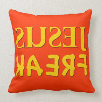 Jesus Freak Throw Pillow