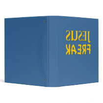 Jesus Freak Vinyl Binders