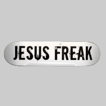 Jesus Freak White Skateboard skateboards