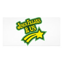 Jesus Freaks Are Us photo cards by classicgodshop Jesus Freaks Are Us photo cards