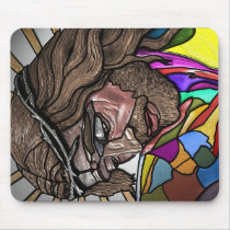 Jesus Fresco mousepads