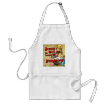 Jesus Gift Keeps Forgiving Apron
