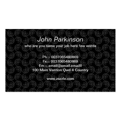 Jesus god religious business card design (back side)