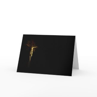 Jesus Greeting Card card