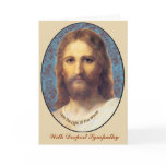 Jesus Greeting Card - sympathy