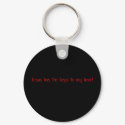 Jesus has the keys to my heart keychains