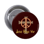 Jesus Hates War Buttons