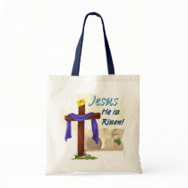 Jesus He is Risen bag