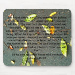 Jesus heals - Christian card mousepads