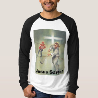 jesus saves shirt hockey