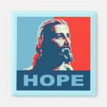 Jesus Hope Magnet Square