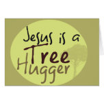Jesus Hugs trees cards