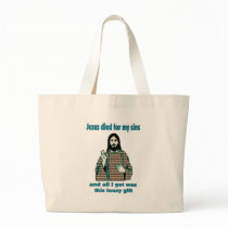 Jesus Humor Canvas Bag