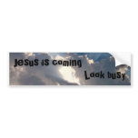 Jesus is coming - Customized Bumper Sticker