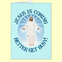 Jesus is Coming cards
