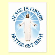 Jesus is Coming postcards