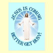 Jesus is Coming postcards