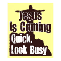Jesus Is Coming posters by ThreadHeadLTD Jesus Is Coming posters