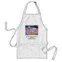 Jesus Is Cooking The Planet! aprons