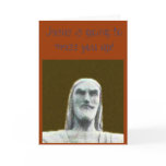 Jesus is going to mess you up! Merry Christmas! Greeting Cards