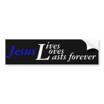 jesus is II bumper stickers by austbunch jesus is II bumper stickers