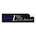 jesus is II bumper stickers