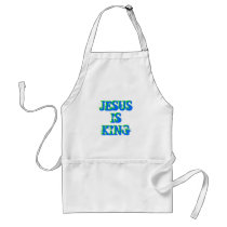 Jesus is King Aprons