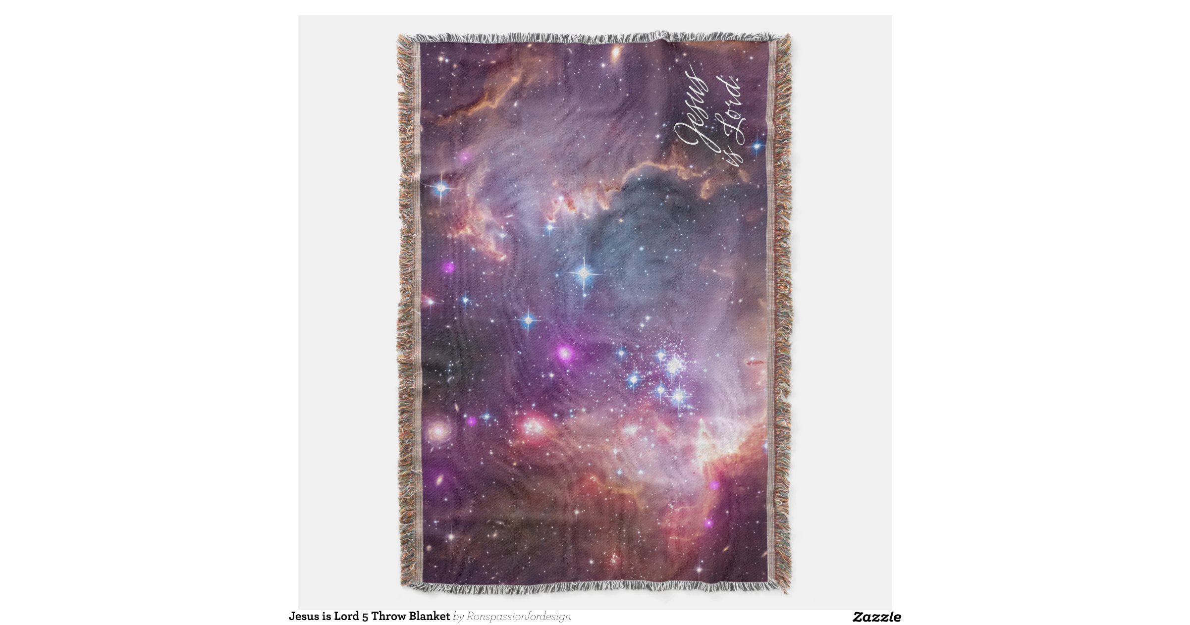 Jesus is Lord 5 Throw Blanket Zazzle