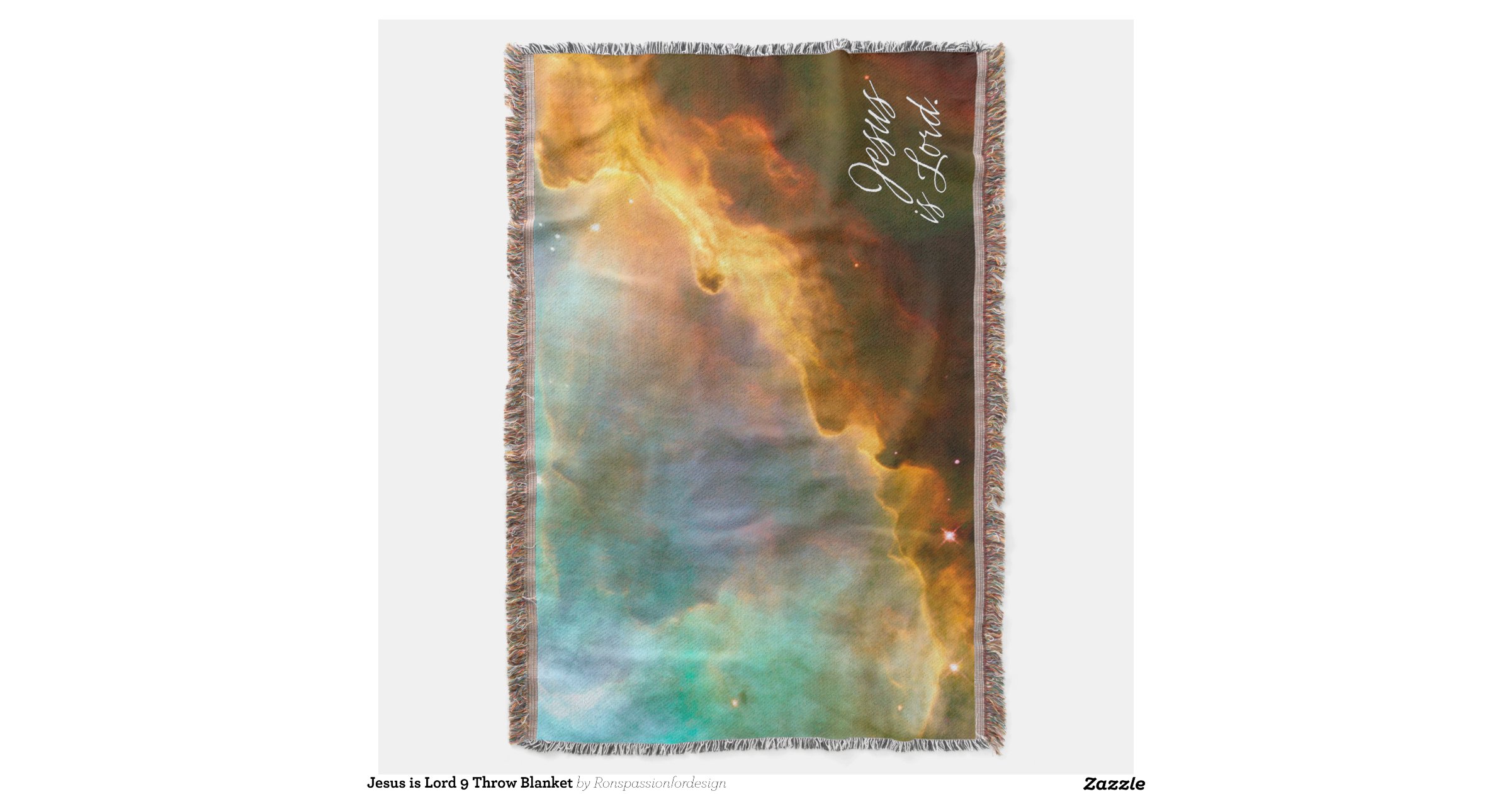 Jesus is Lord 9 Throw Blanket Zazzle