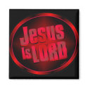 Jesus is Lord magnets by Pazzoom Jesus is Lord magnets