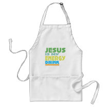 Jesus is my Energy Drink aprons by RevMark Jesus is my Energy Drink aprons