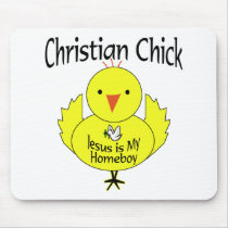 Jesus Is My Homeboy mousepads