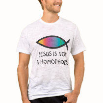 Jesus is Not a Homophobe Tshirt