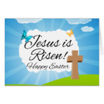 Jesus is Risen, Christian Easter Card