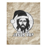 Jesus is Santa posters