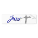 Jesus is the Answer bumper stickers