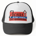 Jesus Is The Answer Hat
