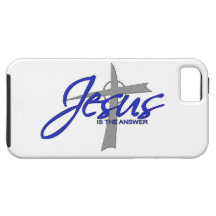 Jesus is the Answer iPhone 5 Cases