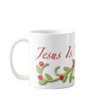 JESUS IS THE ANSWER  MUG mugs