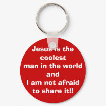 Jesus is the coolest keychains