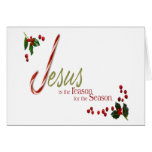 Jesus is the Reason Christmas Greeting Card