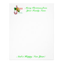 Jesus is the Reason Christmas Letter Stationery letterhead