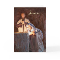 Jesus is the Reason for the Season Greeting Card